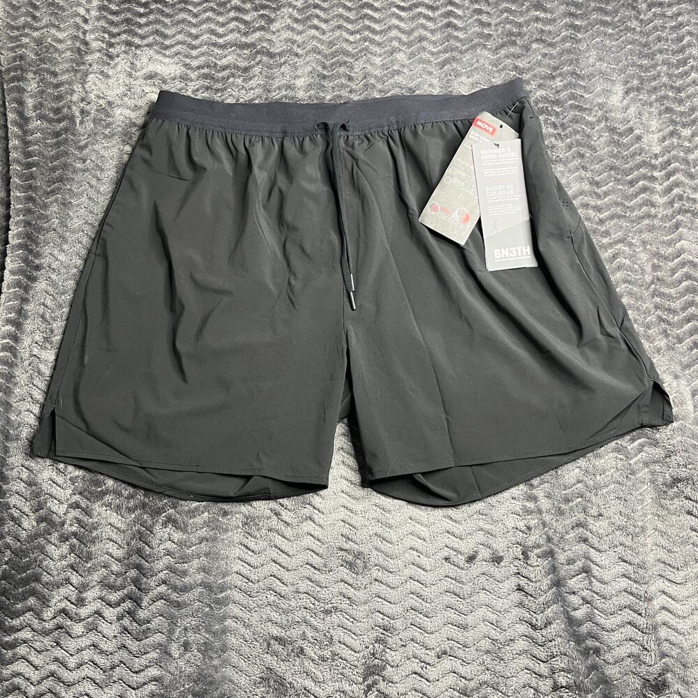 BN3TH Mens Runner High Shorts - Black size XL NWT